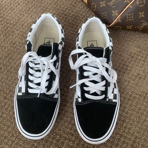 Checkered Vans